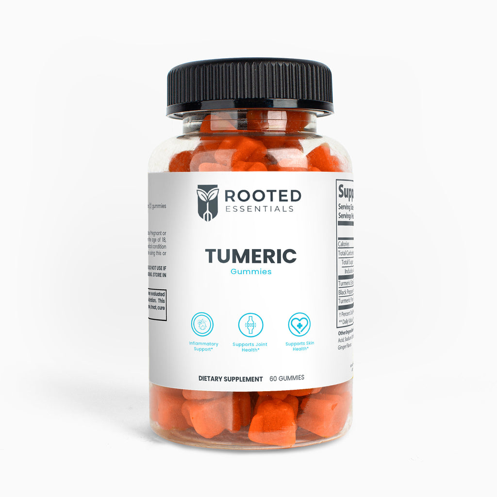 Turmeric Gummies - Joint Support & Inflammation Relief Rooted Essentials