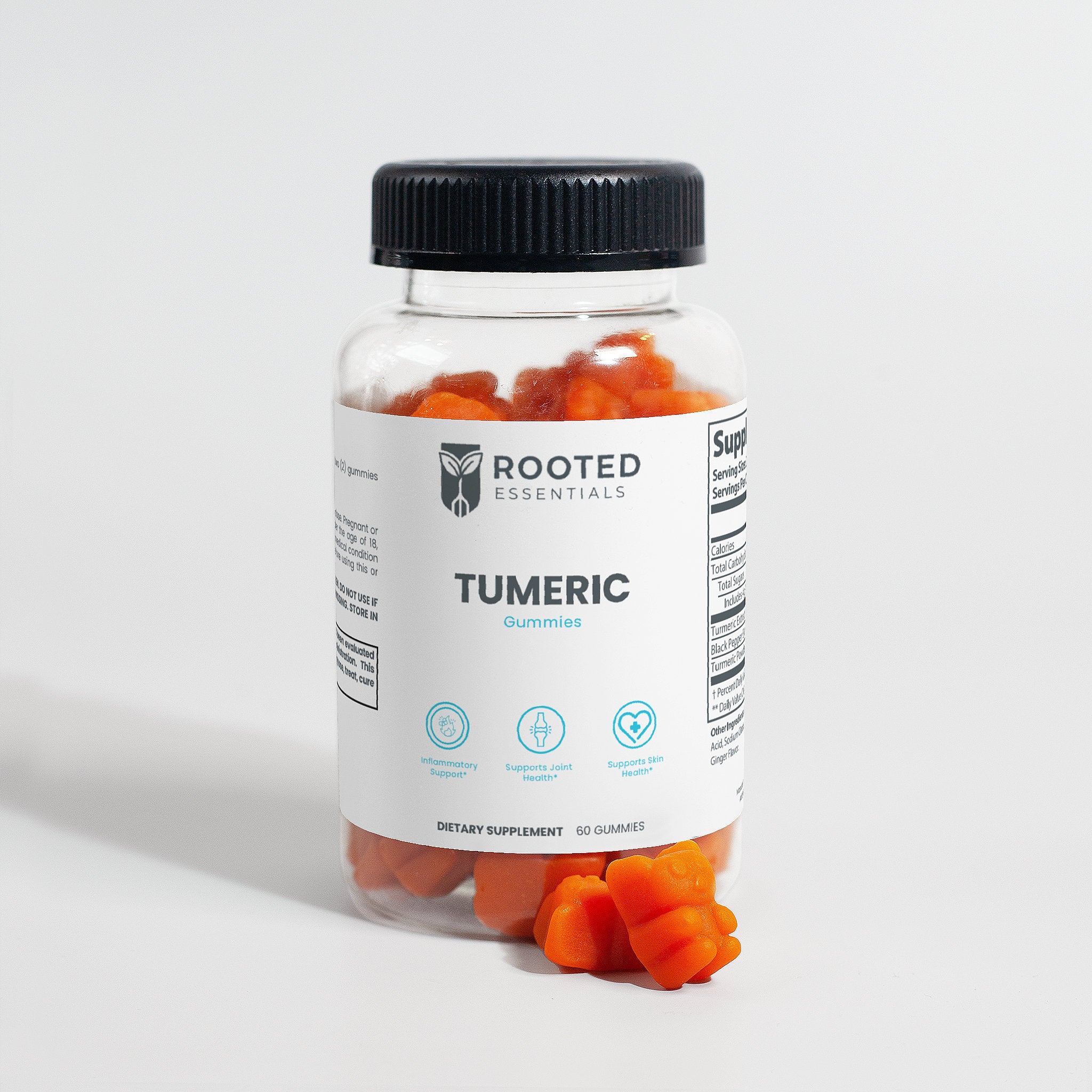 Turmeric Gummies - Joint Support & Inflammation Relief Rooted Essentials
