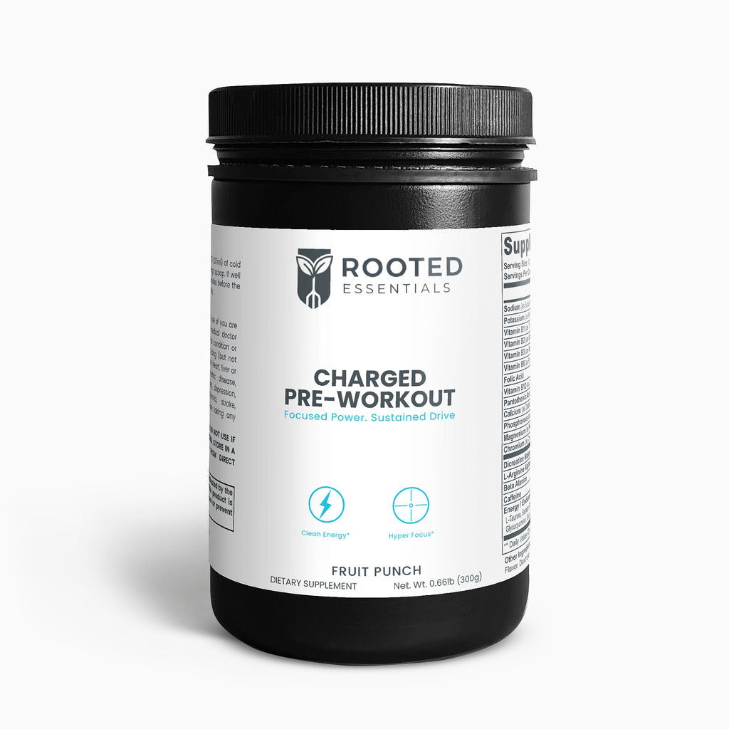 Charged Pre-Workout Powder – Fruit Punch Energy Formula - Image #0