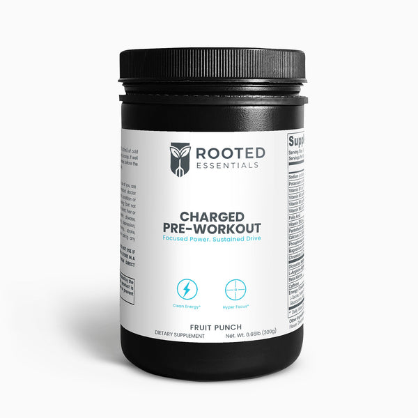 Charged Pre-Workout Powder – Fruit Punch Energy Formula - Image #0