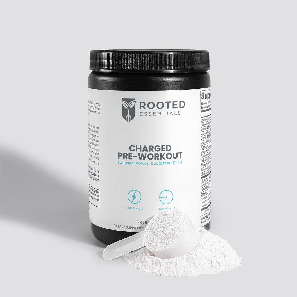 Charged Pre-Workout Powder – Fruit Punch Energy Formula - Image #0