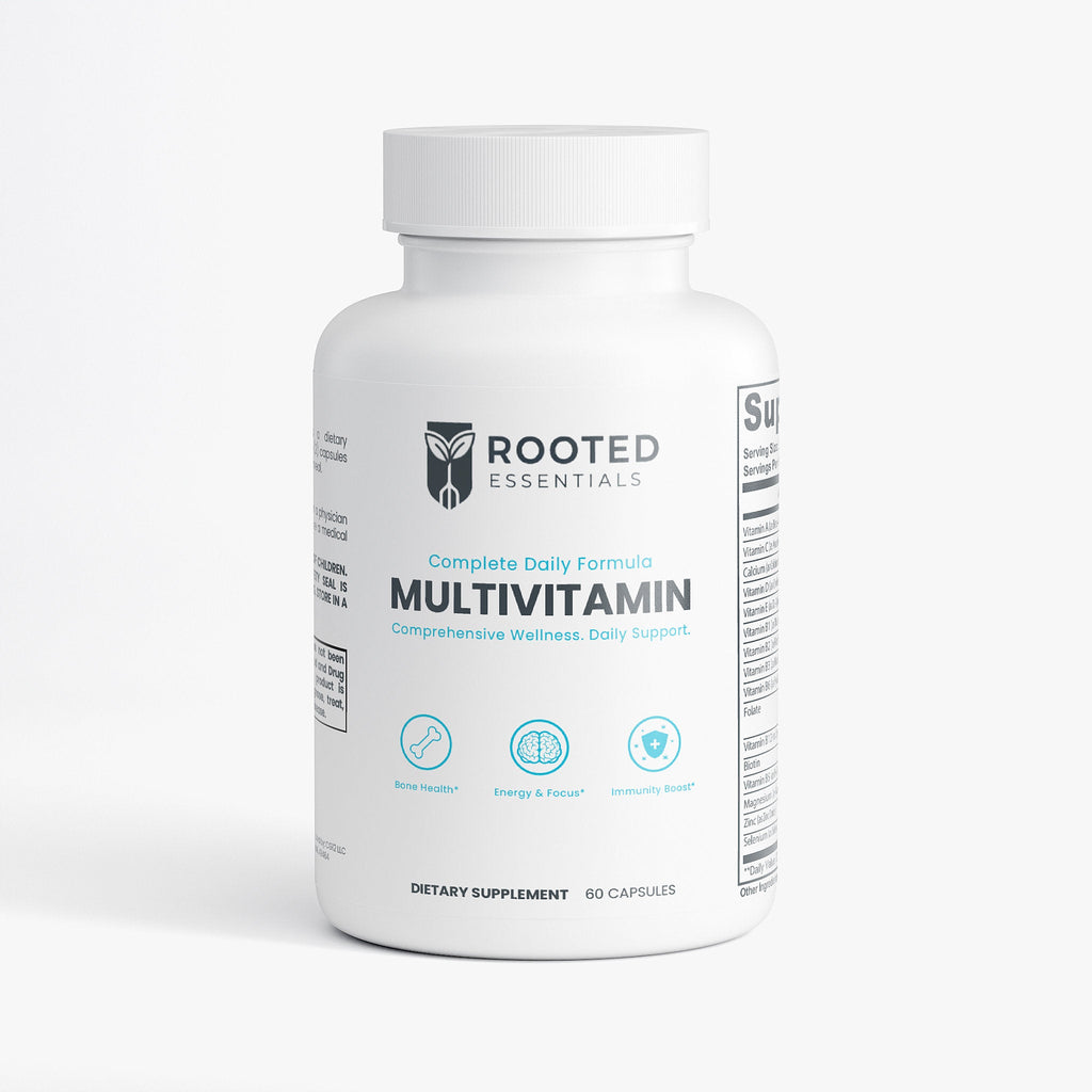 Complete Multivitamin – Daily Nutrient Support Formula Rooted Essentials