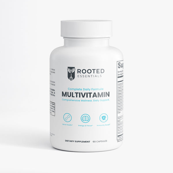 Complete Multivitamin – Daily Nutrient Support Formula Rooted Essentials