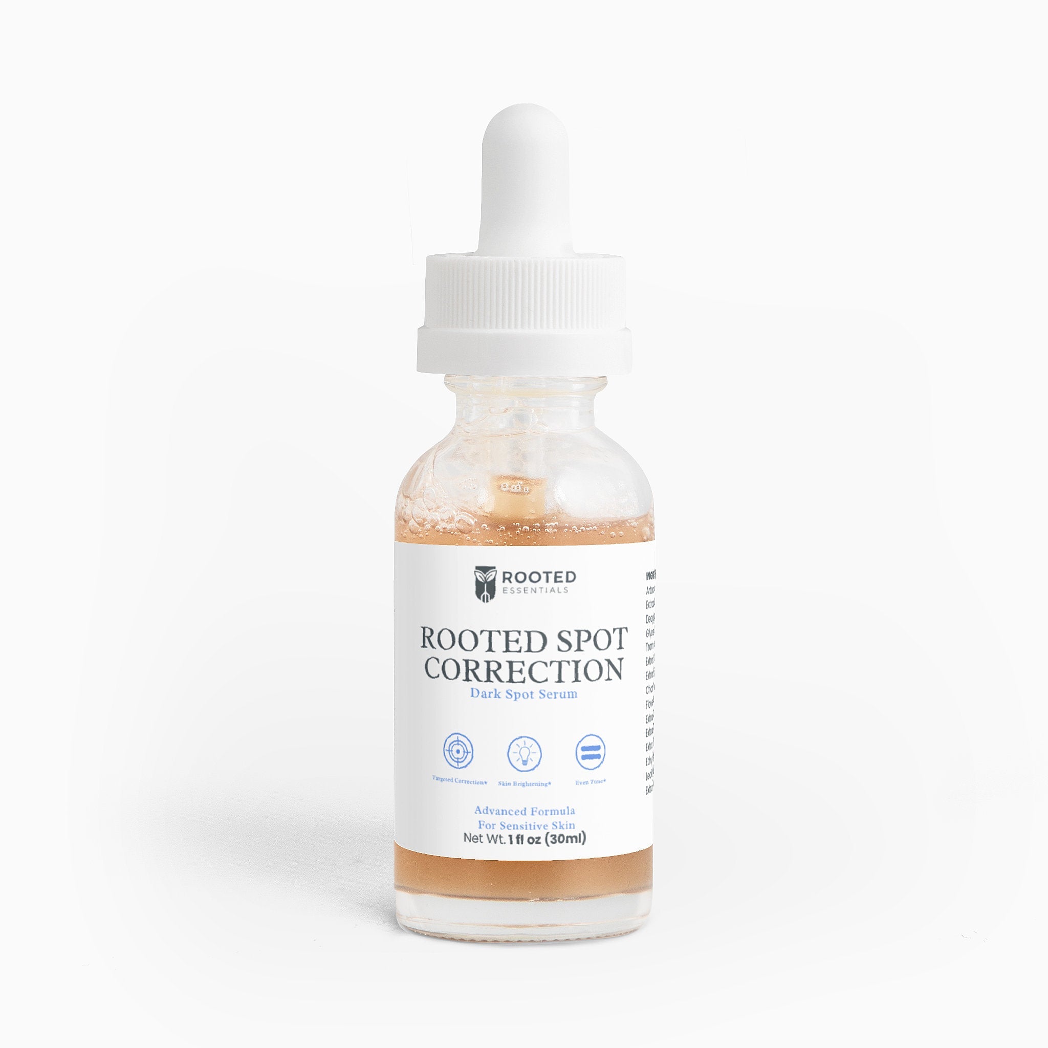 Dark Spot Serum – Brightening & Even Tone (Sensitive Skin) Rooted Essentials