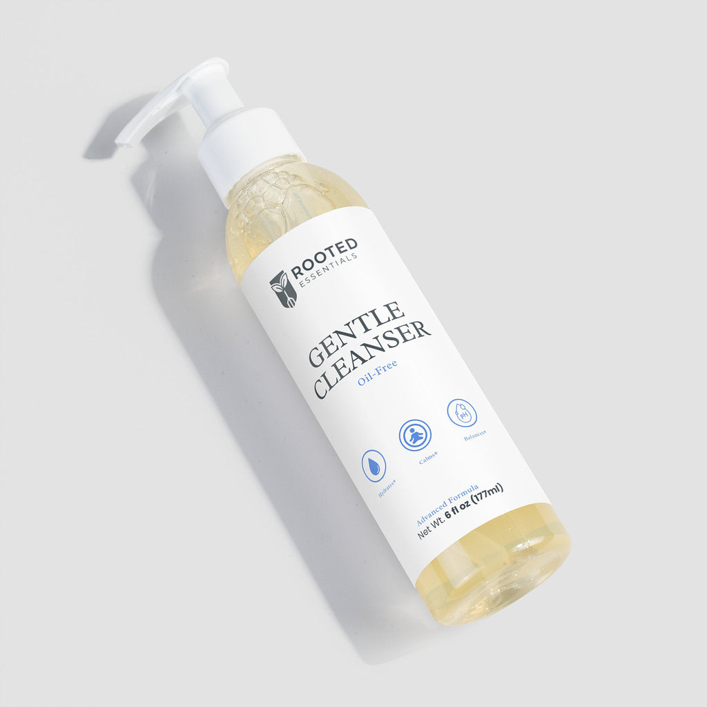 Gentle Facial Cleanser – Mild Daily Wash for All Skin Types Rooted Essentials