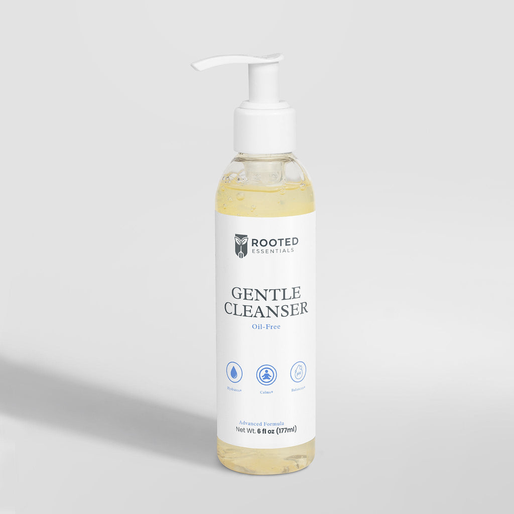 Gentle Facial Cleanser – Mild Daily Wash for All Skin Types Rooted Essentials