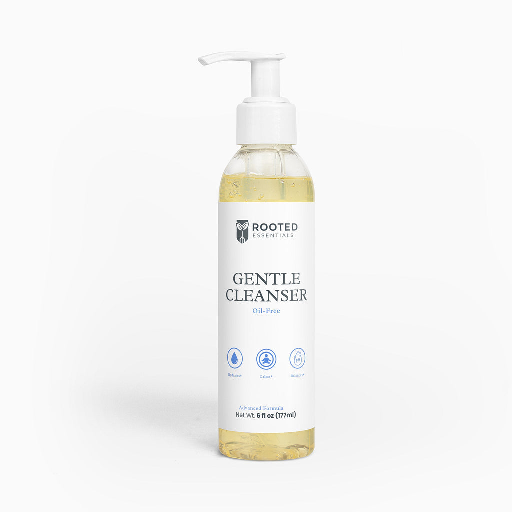 Gentle Facial Cleanser – Mild Daily Wash for All Skin Types Rooted Essentials