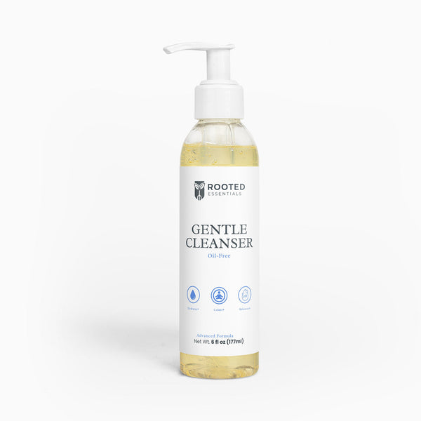 Gentle Facial Cleanser – Mild Daily Wash for All Skin Types Rooted Essentials
