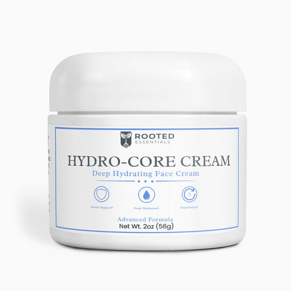 Hydro-Core Deep Hydration Cream – Intensive Moisturizer Rooted Essentials