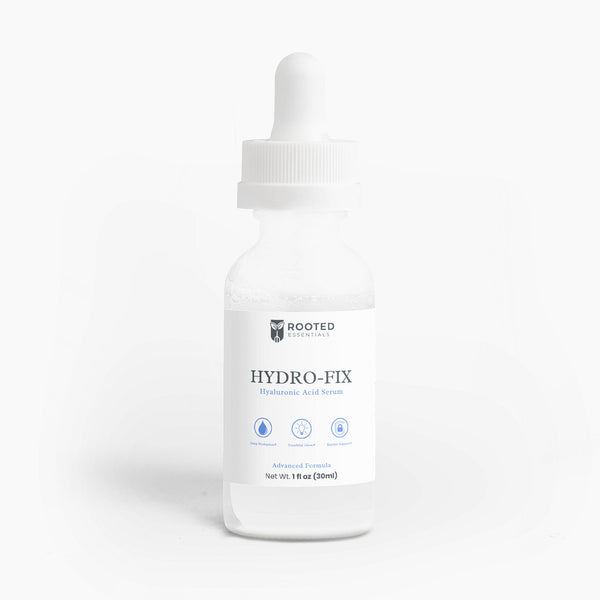 Hydro-Fix Hyaluronic Acid Serum – Skin Hydration & Plumping Serum Rooted Essentials