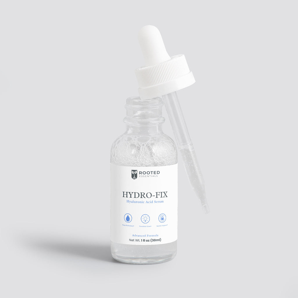 Hydro-Fix Hyaluronic Acid Serum – Skin Hydration & Plumping Serum Rooted Essentials