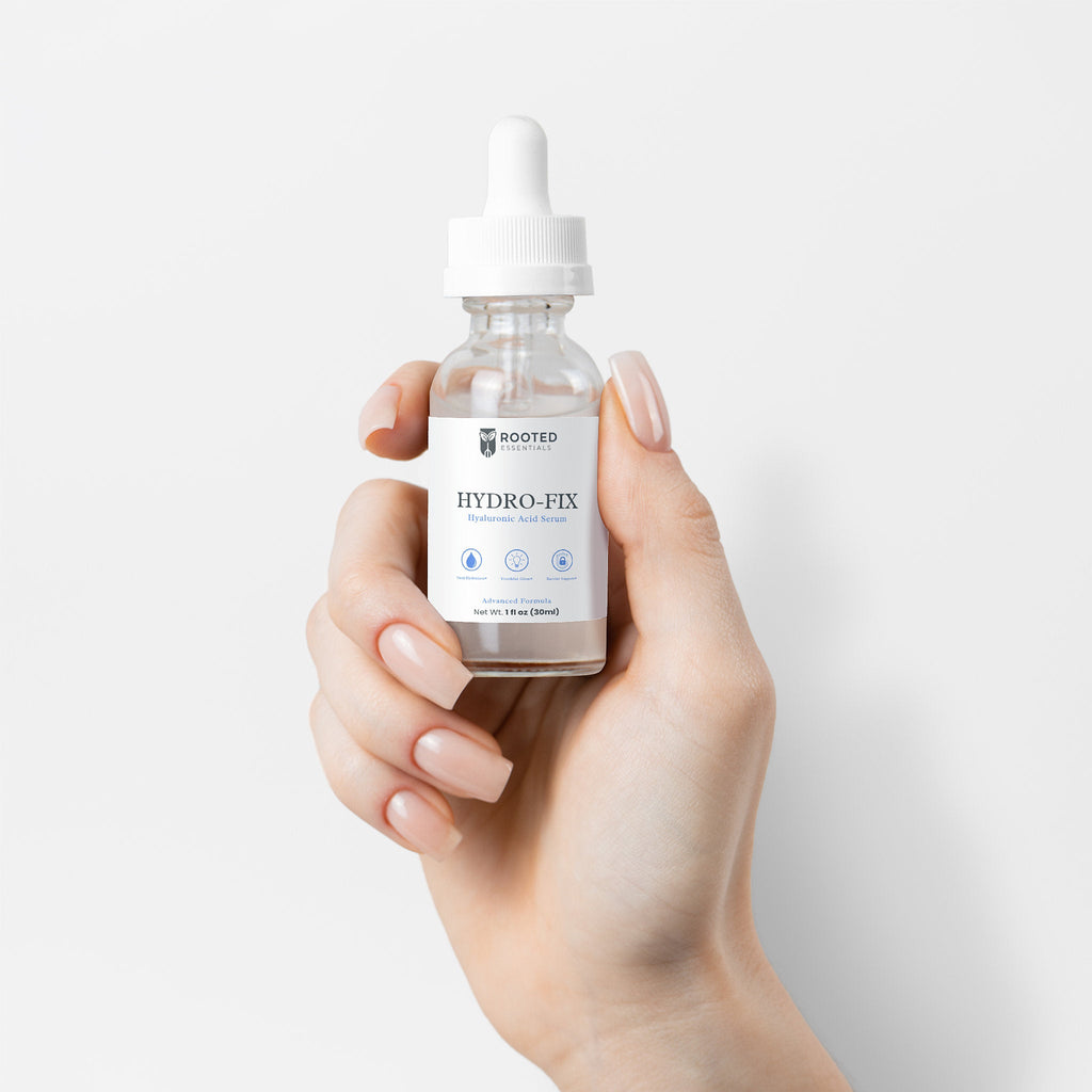 Hydro-Fix Hyaluronic Acid Serum – Skin Hydration & Plumping Serum Rooted Essentials