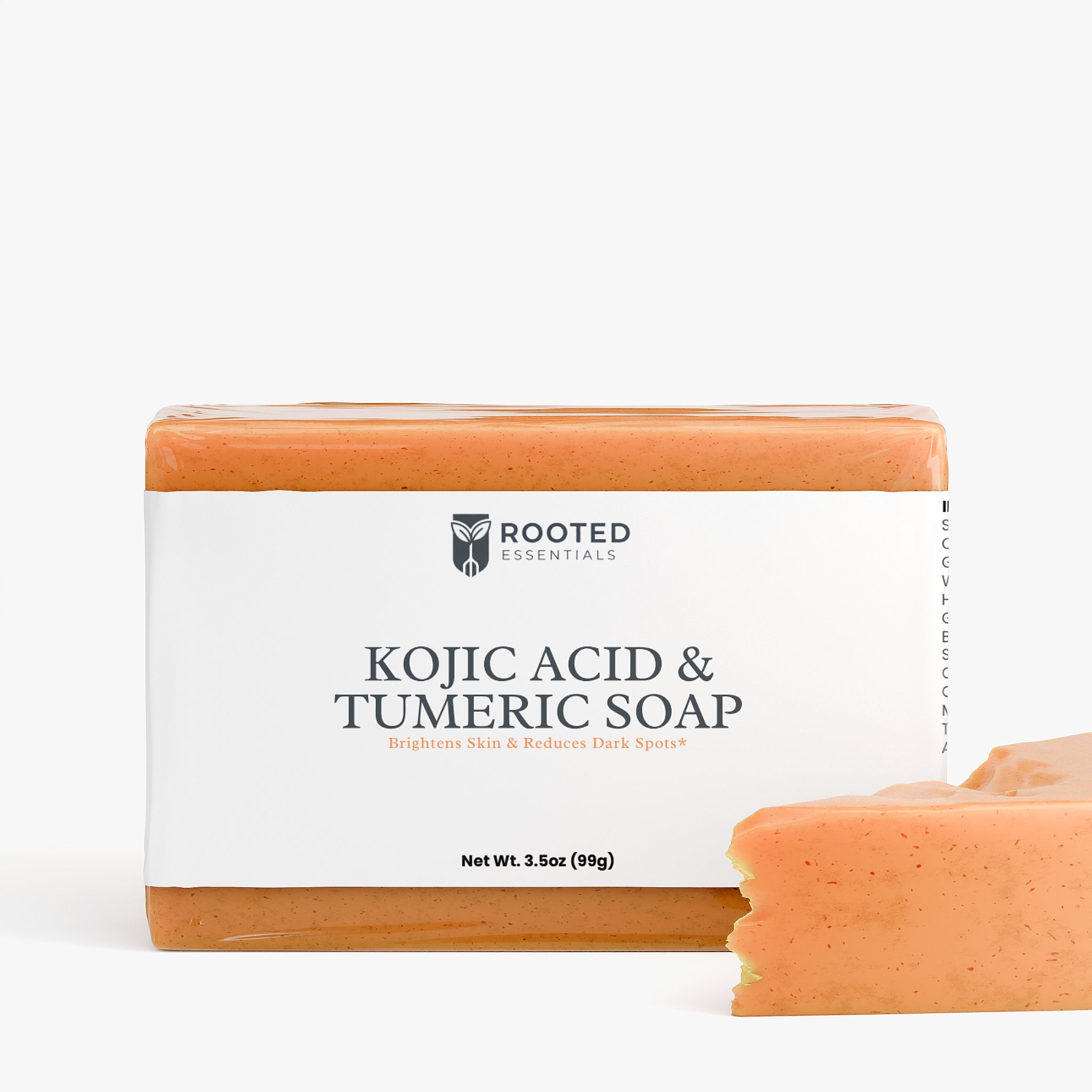 Kojic Acid & Turmeric Soap – Brightening & Natural Cleanse Bar Rooted Essentials