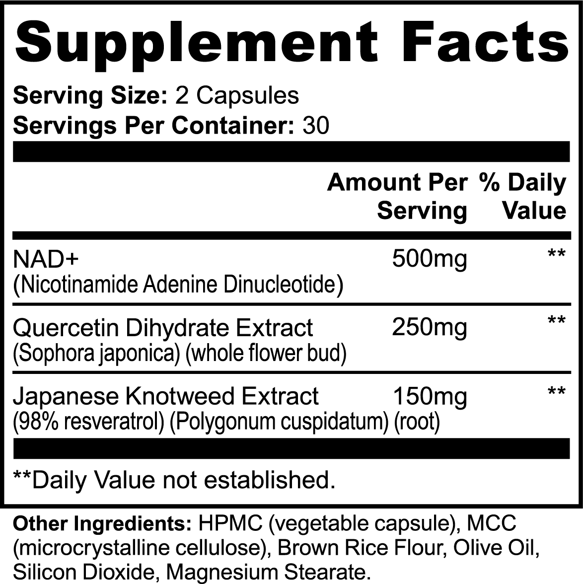 NAD+ Longevity Formula – Cellular Energy, Repair & Healthy Aging Support Rooted Essentials