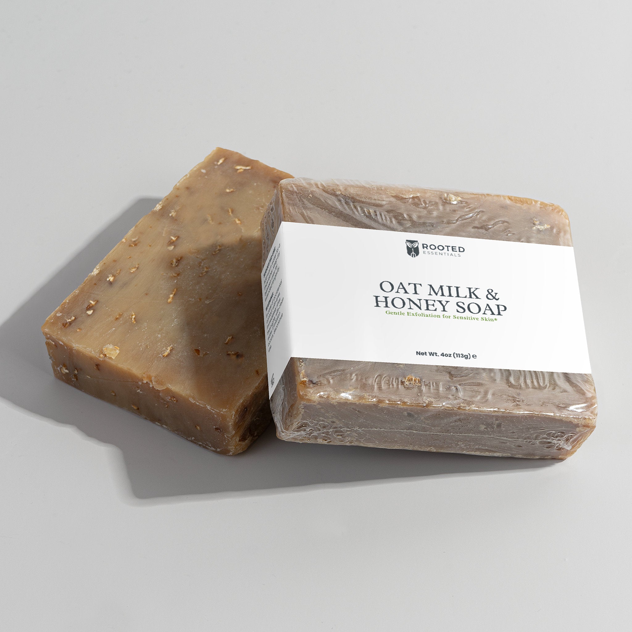 Oat Milk & Honey Soap – Hydrating & Soothing Body Bar Rooted Essentials