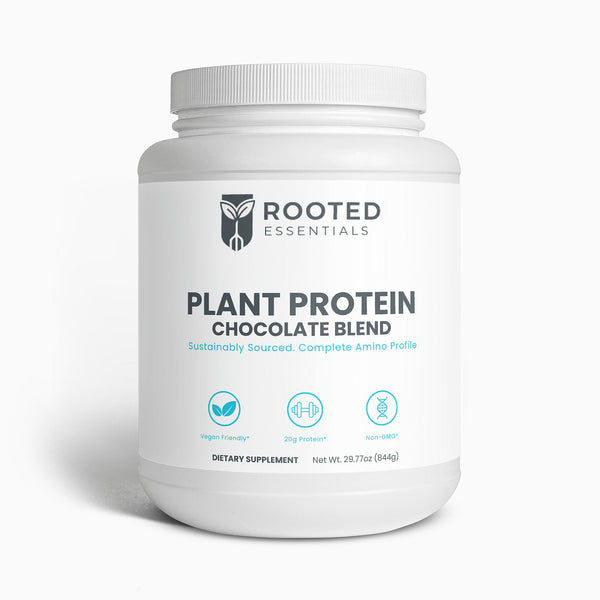 Plant Protein Powder – Chocolate Flavor, Vegan & Muscle Recovery Formula - Image #0