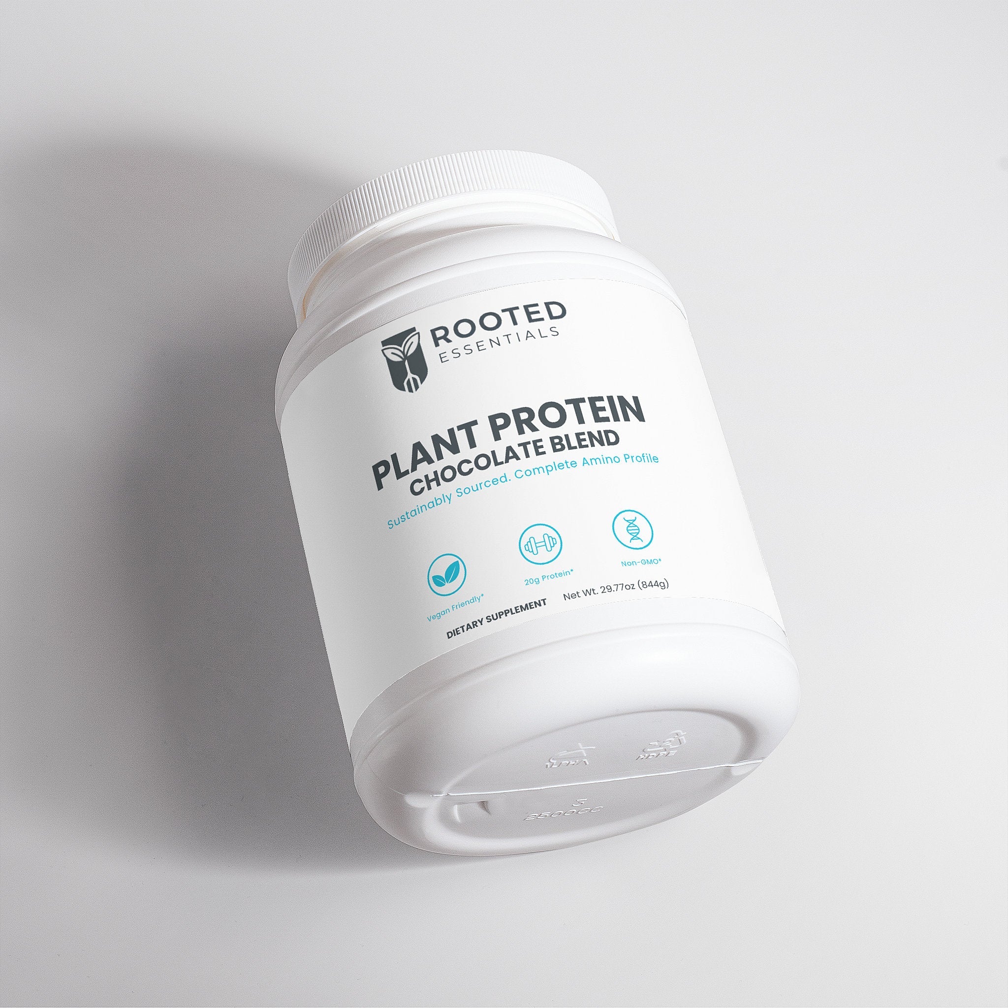 Plant Protein Powder – Chocolate Flavor, Vegan & Muscle Recovery Formula - Image #0