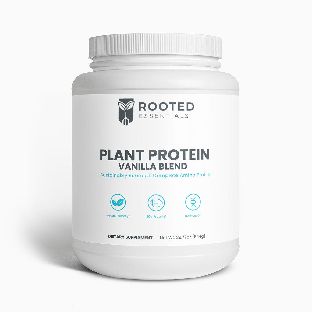 Plant Protein Powder – Vanilla Flavor, Vegan & Muscle Recovery Formula - Image #0
