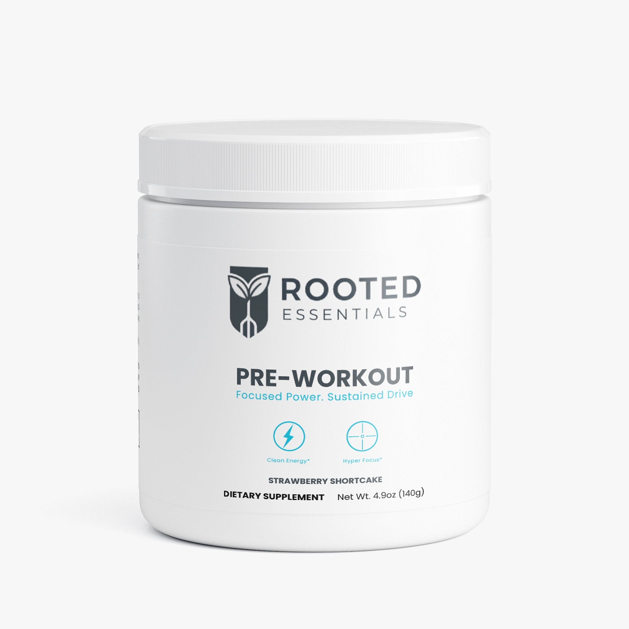 Pre-Workout Powder – Strawberry Shortcake Flavor, Energy & Performance Formula - Image #0