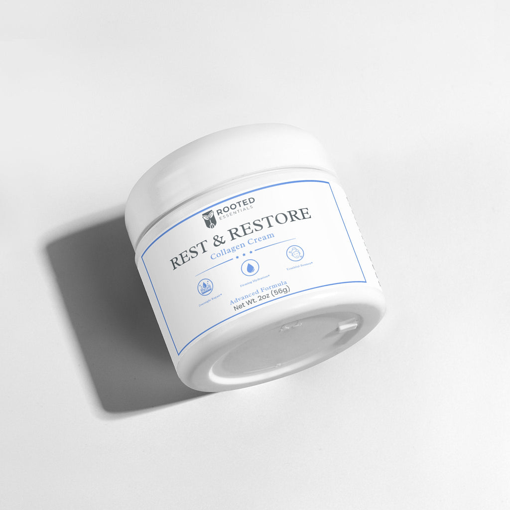 Rest and Restore Collagen Cream - Skin Repair & Hydration Rooted Essentials