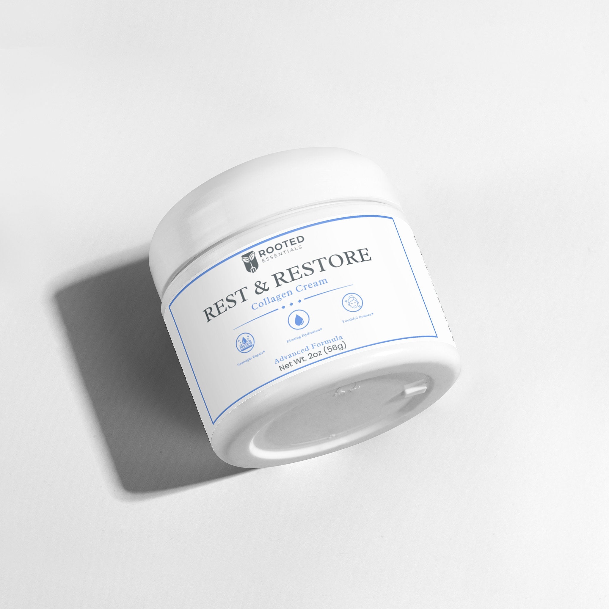 Rest and Restore Collagen Cream - Skin Repair & Hydration Rooted Essentials