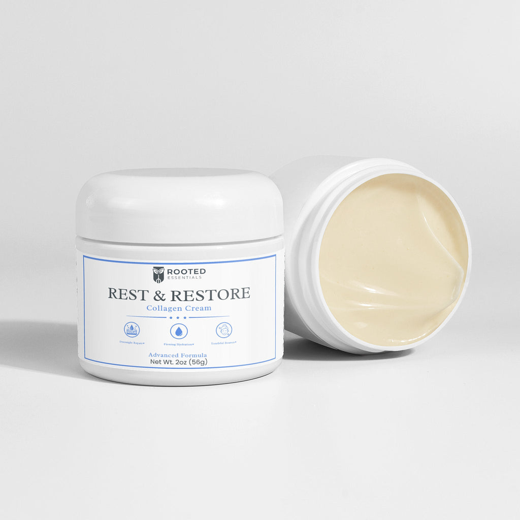 Rest and Restore Collagen Cream - Skin Repair & Hydration Rooted Essentials