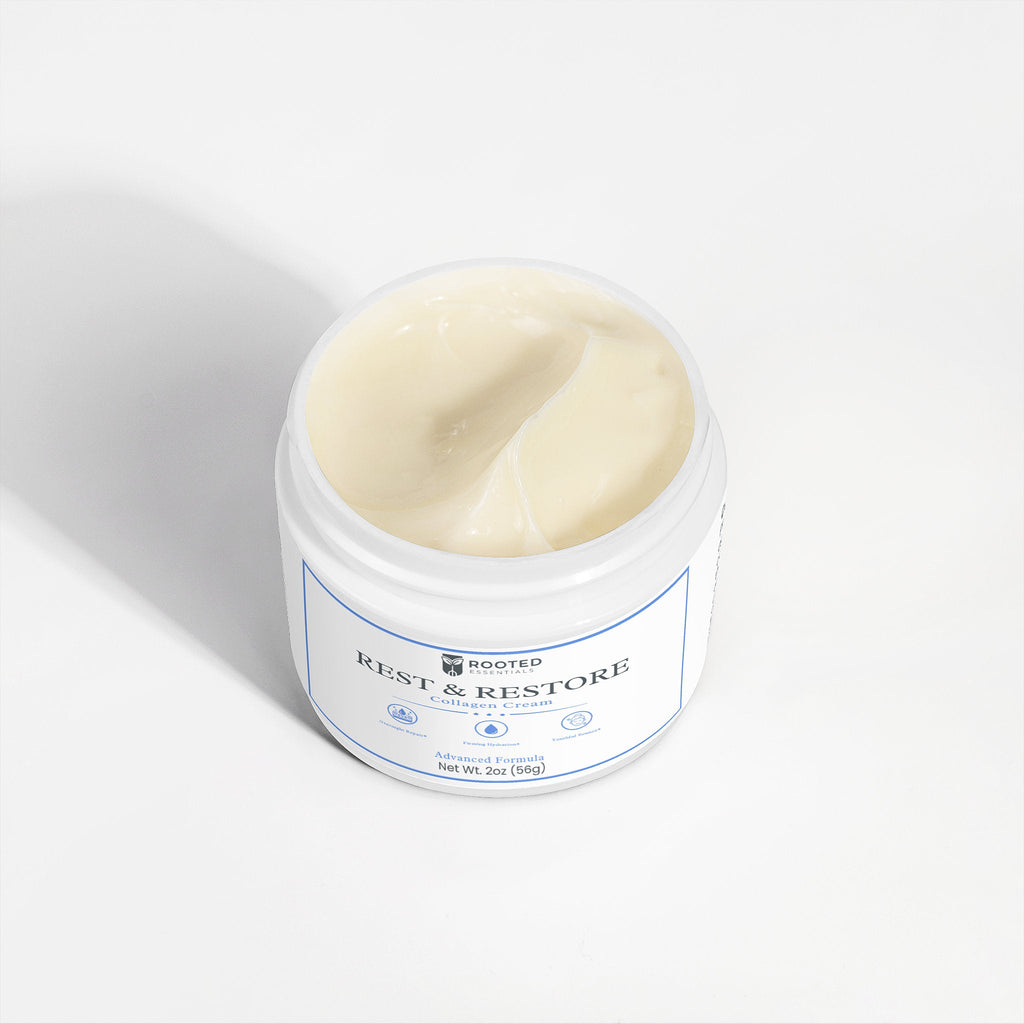 Rest and Restore Collagen Cream - Skin Repair & Hydration Rooted Essentials