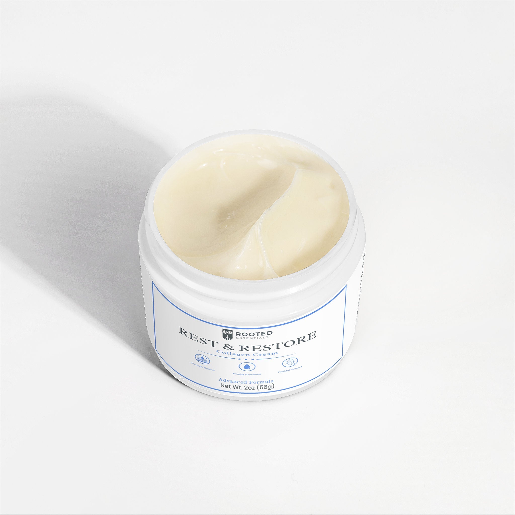 Rest and Restore Collagen Cream - Skin Repair & Hydration Rooted Essentials