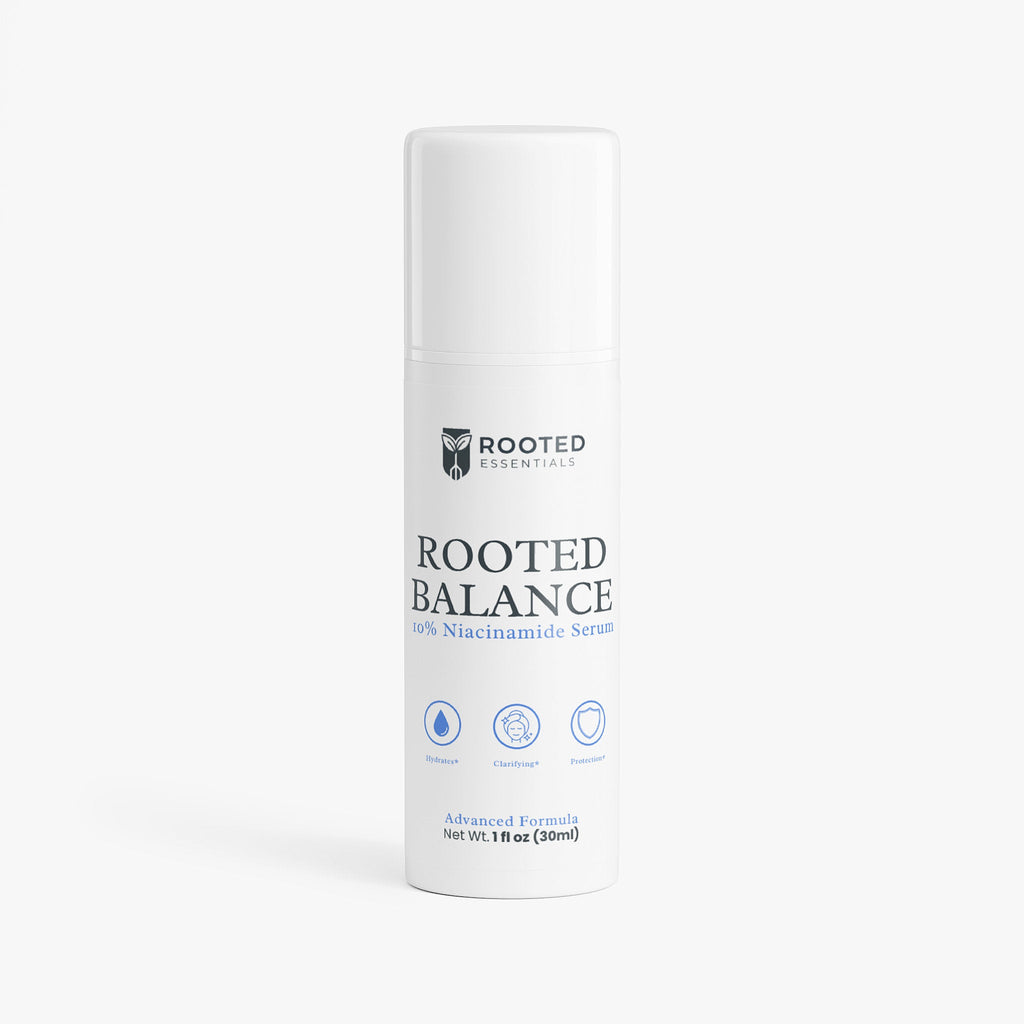 Rooted Balance Niacinamide Serum – Brightening & Skin Balancing Treatment Rooted Essentials