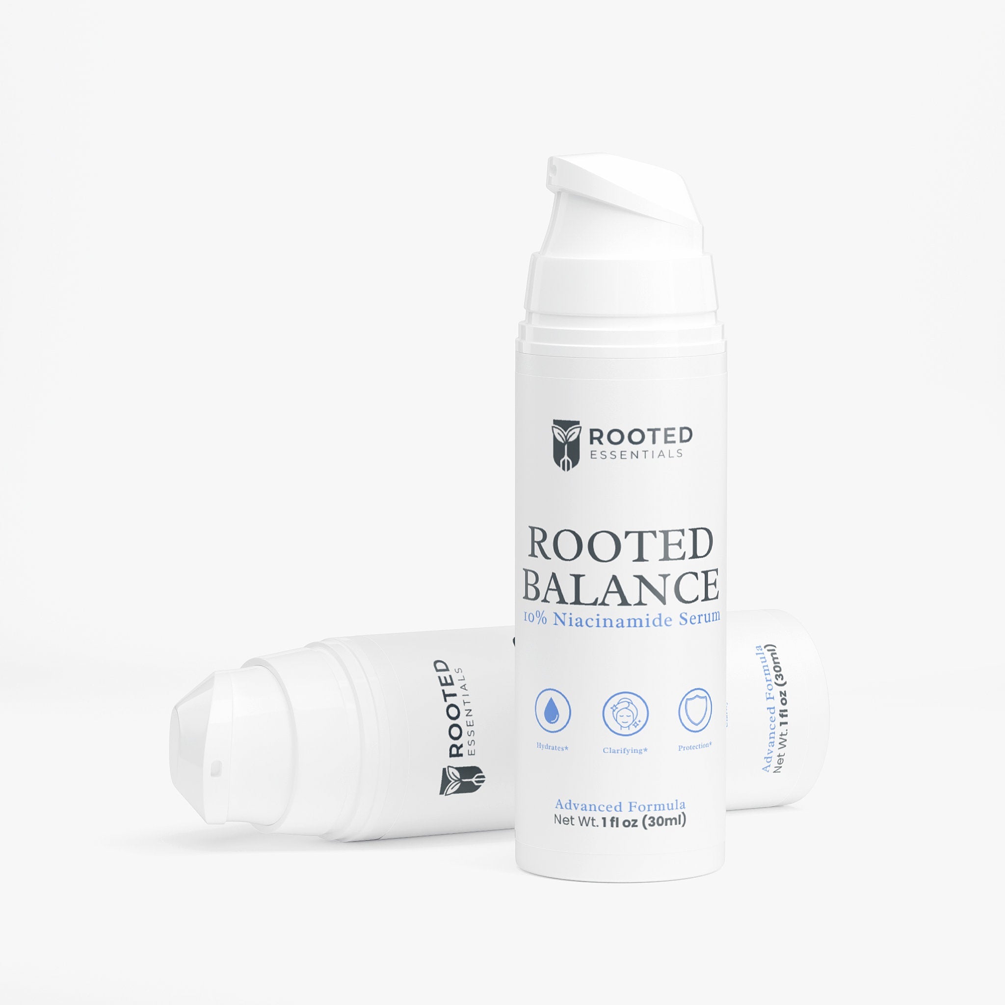 Rooted Balance Niacinamide Serum – Brightening & Skin Balancing Treatment Rooted Essentials