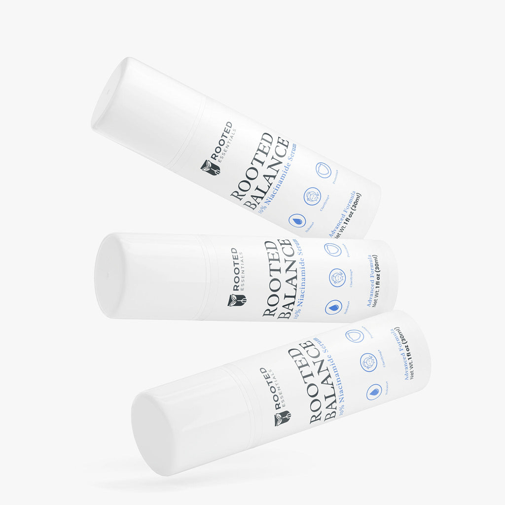 Rooted Balance Niacinamide Serum – Brightening & Skin Balancing Treatment Rooted Essentials
