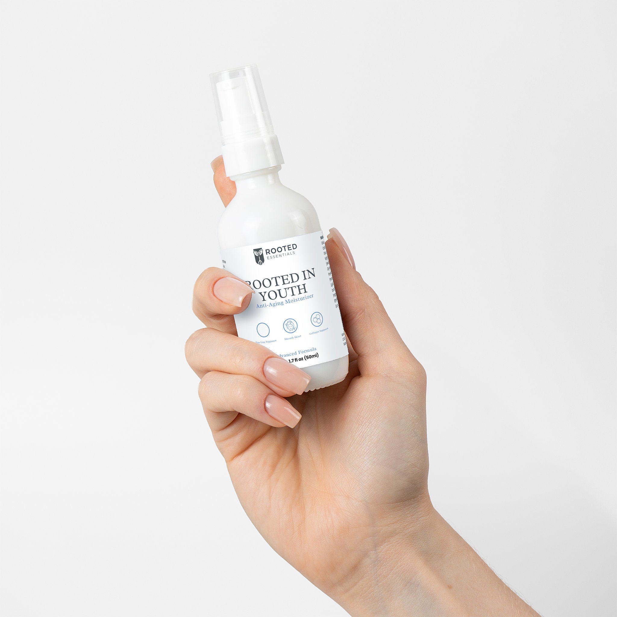 Rooted In Youth Anti-Aging Moisturizer – Hydrating & Wrinkle Repair Cream Rooted Essentials